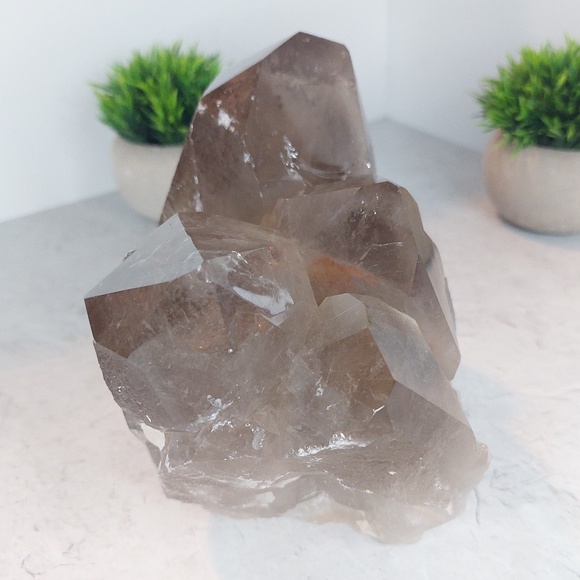 Large Smoky Quartz Cluster | Grounding • Protection • Energy Purification - Picture 5 of 7